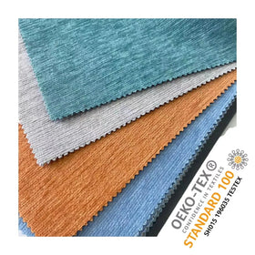 Wholesale Ready Stock Chenille Velvet Blackout Curtain Fabric