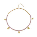 Hip Hop Zircon With Bling CZ Diamond Tennis Chain Choker for Women Necklace