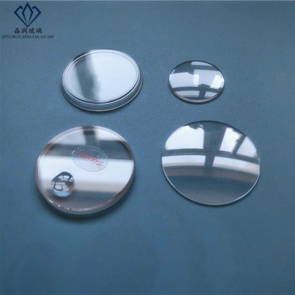 Stock Product Flat Plano Watch Glass Sapphire Crystal Glass Wafer Polished Window for Frank Muller Watch