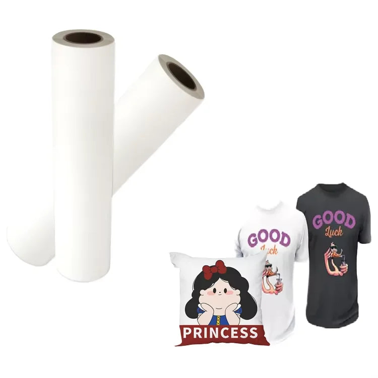 Double-Sided Matte Heat Transfer Inkjet Printing 30cm Film Roll DTF Printer Adhesive Paper for Cloth Leather Garment