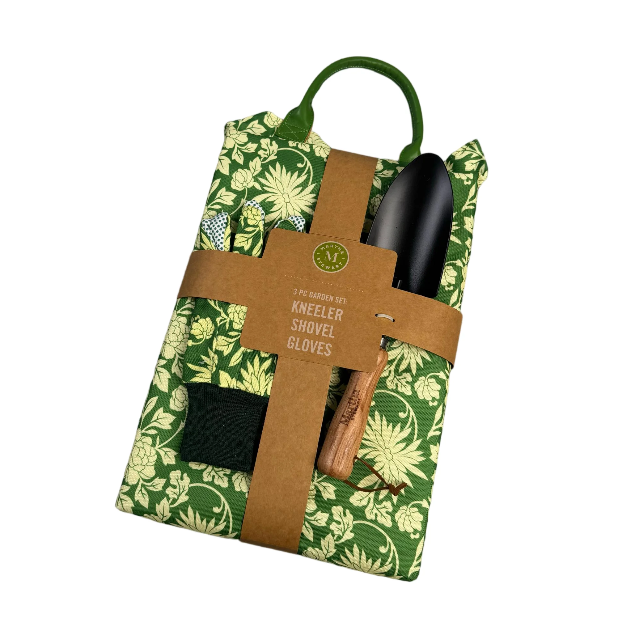 Wholesale 3PCS Rustic Classic Garden Tool Set Kneeler Shovel Gloves Floral Print Gardening Gift Kit Women Comfortable Foam Pad