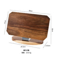 AMZ Best Seller Kitchen Knife Multi-functional Knife Holder Acacia Magnetic Knife Block Magnetic Storage Rack