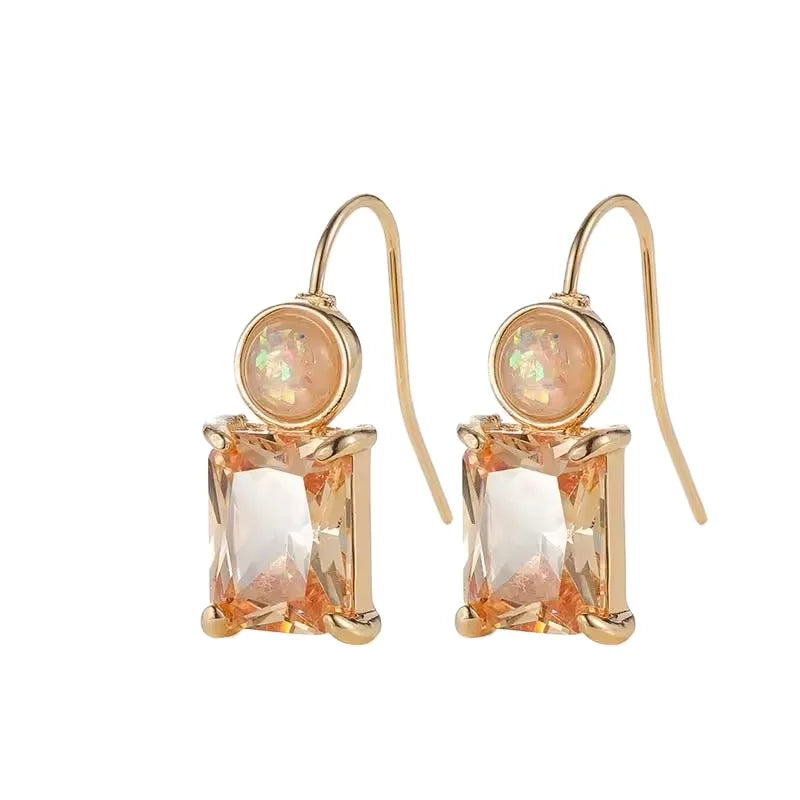 NATUNA 2024 New Arrival Zirconia Womens 925 Sterling Silver Earrings Wholesale Bulk for Wedding Party
