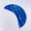 HZ Premium Natural Handmade Healing Stone Blue Lapis Lazuli Moon Shape gua sha set Tool