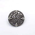 Nordic Celts Knot Viking Brooch for Women Men Jewelry Gift Vintage Hollow Pin Badge Brooches