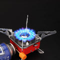 JWQ-041Outdoor Mini Gas Stove Hiking Portable Foldable Gas Stove burner for Camping