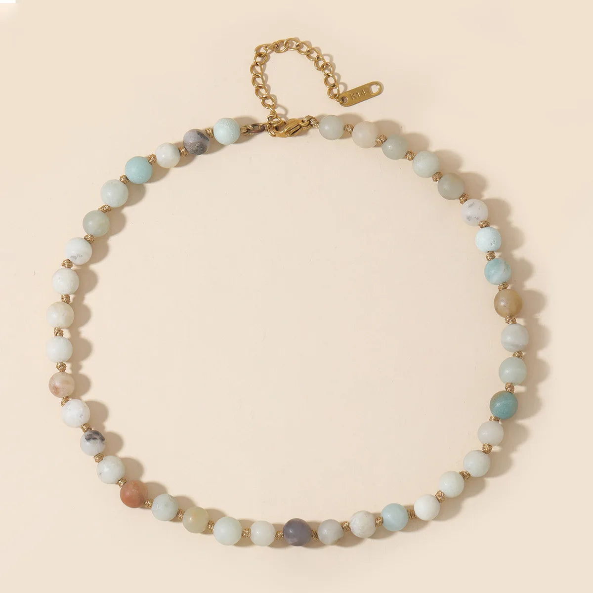 High Quality Custom Luxury Bead Necklace Gemstone Necklace Jewelry Natural Stone Beaded Choker Necklaces Jewelry