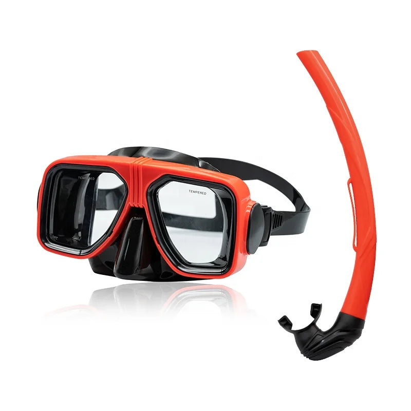 Factory Swimming & Diving Snorkeling Mask Set Equipment Freediving Spearfishing Mask Diving Goggle
