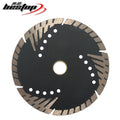 4.5 Inch Customizable Sintered Triangle Granite Diamond Cutting Disc OEM Supported Hot Press Process