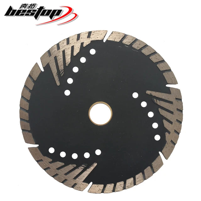 4.5 Inch Customizable Sintered Triangle Granite Diamond Cutting Disc OEM Supported Hot Press Process