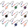 Healing Crystal 7 Chakra Beads Cho Ku Rei Pendulum Spiritual Pendulum Dowsing Pendulum Divination Gemstone Cho Ku Rei