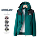 WDL Men's Outdoor Tactical Jacket Camouflage Waterproof Softshell Hoody Hiking Camping Jacket Coat Cargoes Jacket