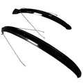 MAXFORD Hot Sale Cycle Mudguard Bicycle 700C 16-28 Inch  Bicycle Plastic Mudguard Fat Tyre Mudguard Set