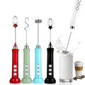 Automatic Milk Foam Maker for Bulletproof CoffeeHot Chocolate Stainless Steel Whisk Battery Operated Mini Drink Mixer