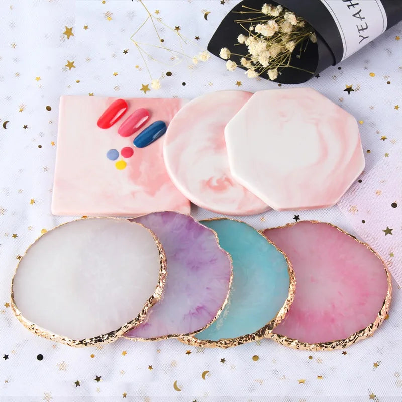 New Design Gel Nail Color swatch Chart Palette Board Nail Art Palette Mixing Color Palette