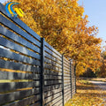 Aluminium Metal Fence Panels Post Outdoor Aluminium Slat Fence Garden Aluminum Privacy Fence