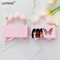 butterfly Lash Packaging with Chain Wholesale Private Label pink butterfly Lash Box Packaging Print Your logo