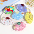 Fresh Sweet and Cute Pumpkin Hair Claws Creative Acetic Acid Starfish Water Diamond at the Back of the Head Shark Clip