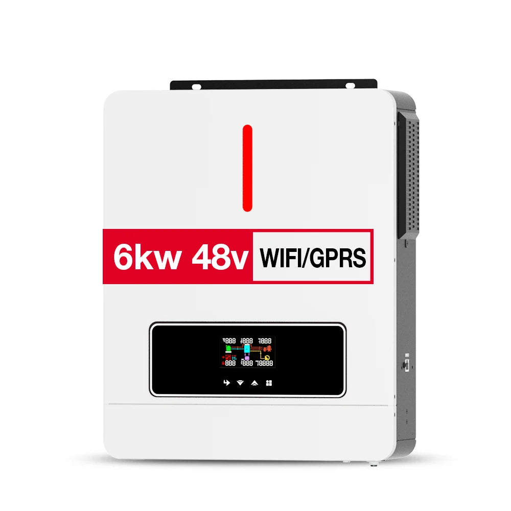 Factory Price Inverex Nitrox 5KW 6KW 7.6KW 8KW 10KW Max.16pcs Parallel 190A MPPT Charge Controller Hybrid Solar Power Inverter