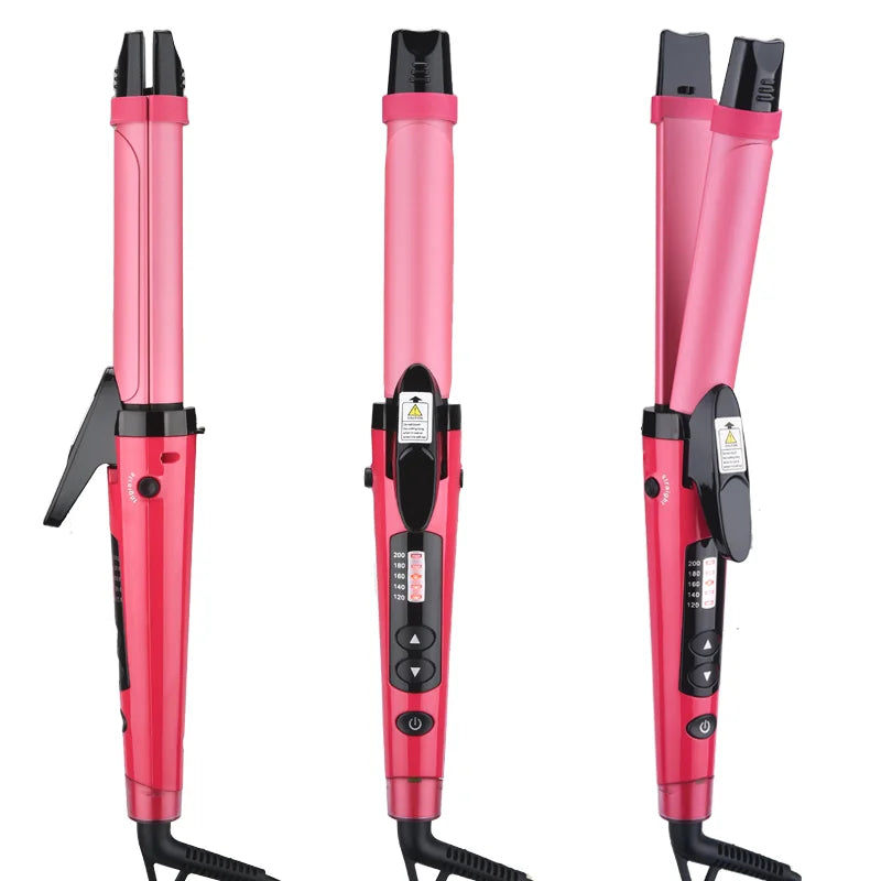 VOAUN V-331 Pro Curls Curling Iron25mm Ceramic Barrel for Shiny Curls & Waves 10 Second Fast Heat up