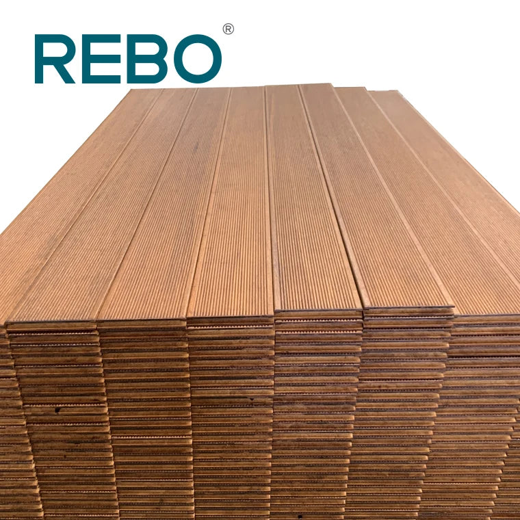 Modern Design 18mm Thick Outdoor Waterproof Eco-Friendly Bamboo Garden Decking Tiles Click Premium Quality for Garden Patio