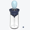 2 in 1 Silicone Dropper Measuring Oil Dispenser Bottle Glass Olive Oil Dispenser Bottle With Silicone Brush Spray Oil Bottle