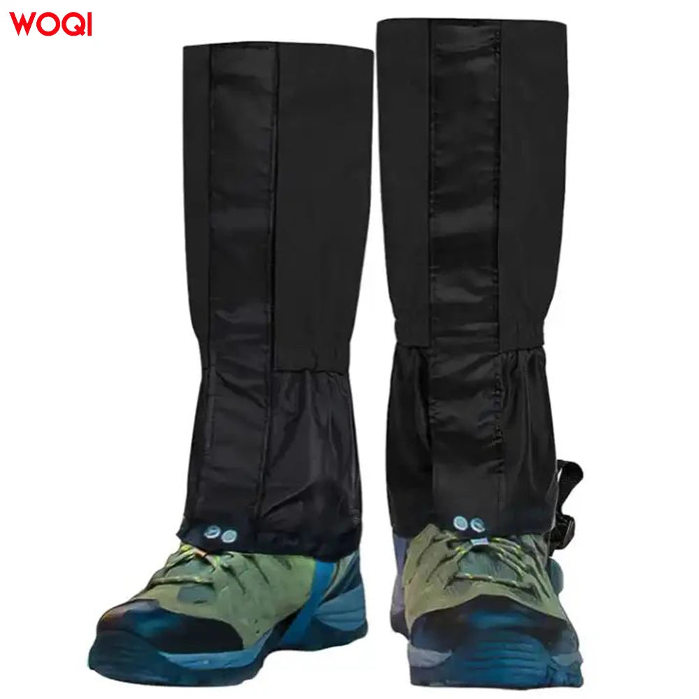 Woqi Outdoor Mountain Snow Leg Snake Gaiters Windproof Cover Dust Proof Gaiter for Hiking Walking