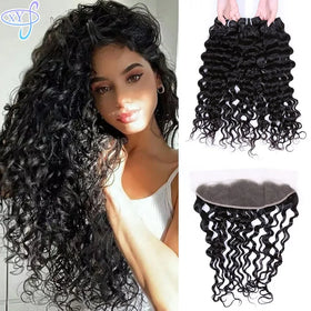 XYS Virgin Unprocessed Hair With Closure Shipping Discount Closure Long Hair Best Brazilian Virgin Human Hair With Closure