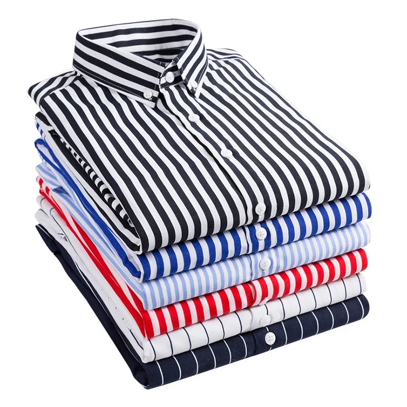 MS-24 Men's Long Sleeve Shirt for Business Made in China