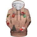 Fitspi Wholesale Custom Mens 3d Printed Hoodies Pullover Unisex Sweatshirt for Men Women