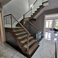 YL Popular Around the World Frameless Glass Balustrade Railing Balcony Stainless Steel Railing Prices