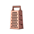 Kitchen Accessories Steel 4 Sided Rose Gold Custom Logo Multi Function Manual Vegetable Fruit Grater