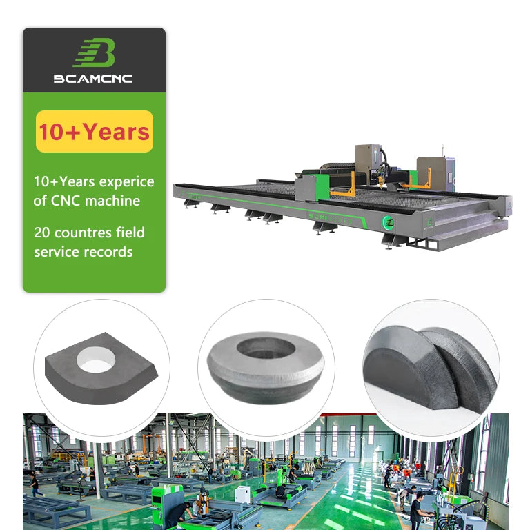 Hot Sale Fully Automatic Metal 6kw Ultra Large Format Sheet Pipe Fiber Laser Bevel Cutting Machine for Sheet