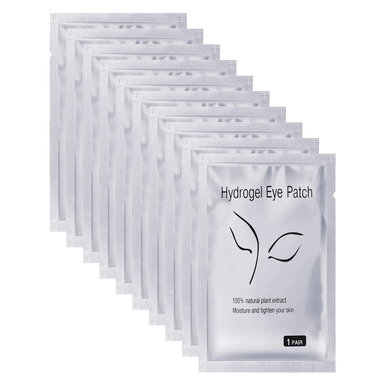 Lint Free Hydrogel Eye Patches Professional Under Eye Gel Pads for Lash Extensions