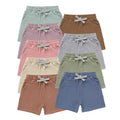 Wholesale New Design Solid 0-4T in Stock Elastic Waist Unisex Boys Girls Baby Pants Shorts