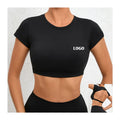 Tops Quick Dry Women's Fitted Tank Top Solid Crop Top for Gym Sports Running Outdoor Custom Size Workout Sport Bra Plus Size