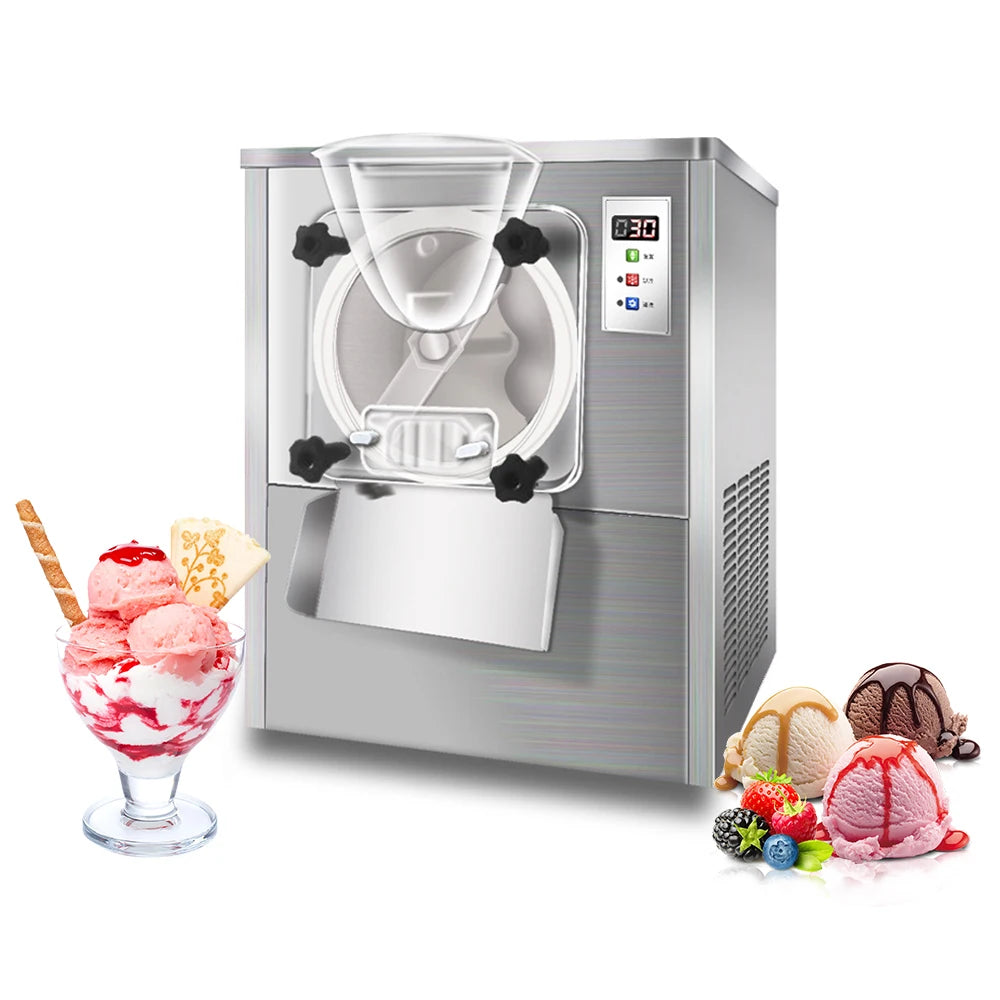 Itop 12-20L/h Hard Ice Cream Maker 1400W High Efficiency Fast Cooling Hard Ice Cream Machine