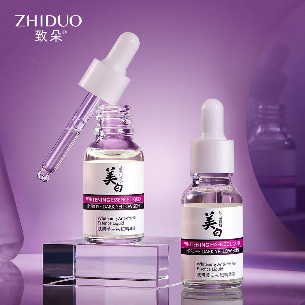 OEM Private Label ZHIDUO Spot Removal Serum Lightens Pigmentation Skin Brightening Skin Spot Face Serum