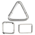 G23 Titanium Ear Nose PIERC Square Triangle Rectangle Cartilage Earring Earlobe Piercing Hinged Clicke Ring Body Jewelry Unisex