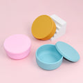 Wholesale Toddler Bowl Customized Logo Eco Friendly Baby Feeding Anti-spill Silicone Bowl With Lid