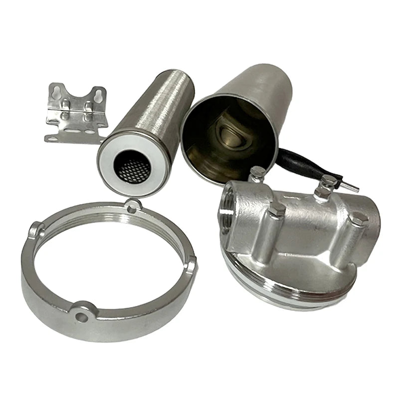 Heavy-Duty 20 Inch Stainless Steel Filter Canister for Industrial Processes