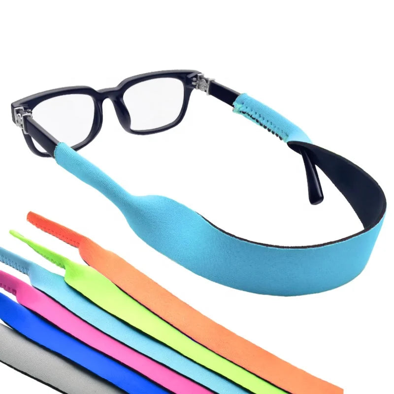 Custom Design Sports Outdoor Durable Soft Neoprene Eco-Friendly Waterproof Anti-Slip Unisex Sunglasses Strap Band Floating