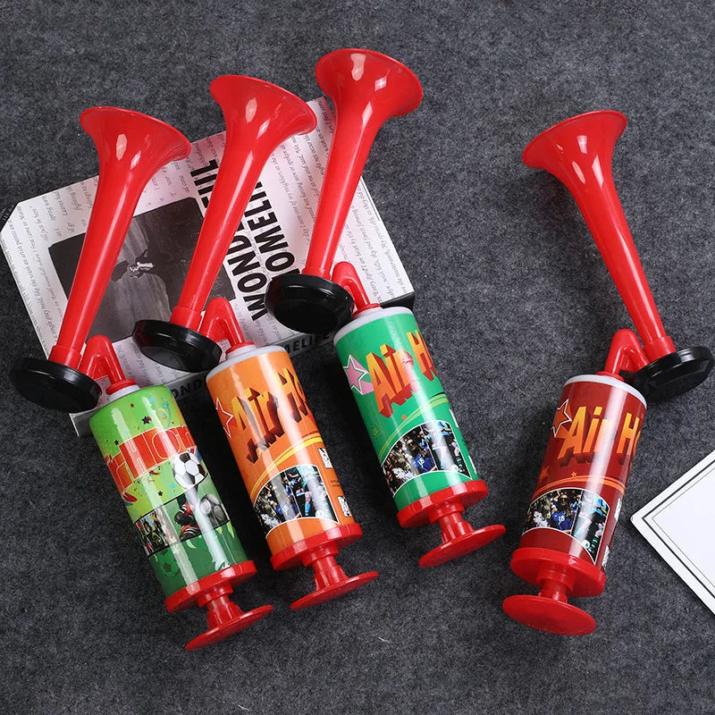 Game-specific Hand-pushing Gas Cylinder Horn Cheering Props Atmosphere Layout Supplies Hand-pushing Horn