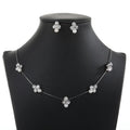 SLBRIDAL Ins Style Rhinestones Crystals Pearls Bridal Jewelry Set Wedding Necklace Earrings Set Party Jewelry Sets Women Jewelry