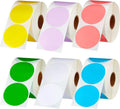 Marklife Custom Round Paper Logo Printing Label Sticker Roll Colored Seal Sticker for Sandwich Sugar Candy Pizza