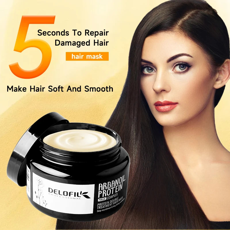 Delofil Best Quality Hot Sale Hair Treatment Wholesale Moroccan Oil Hair Treatment Human Hair Care Products