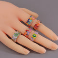 Future Angel New Style Women's Fashion Copper Ring Party Decorations Adjustable Size of Individual Tail Ring