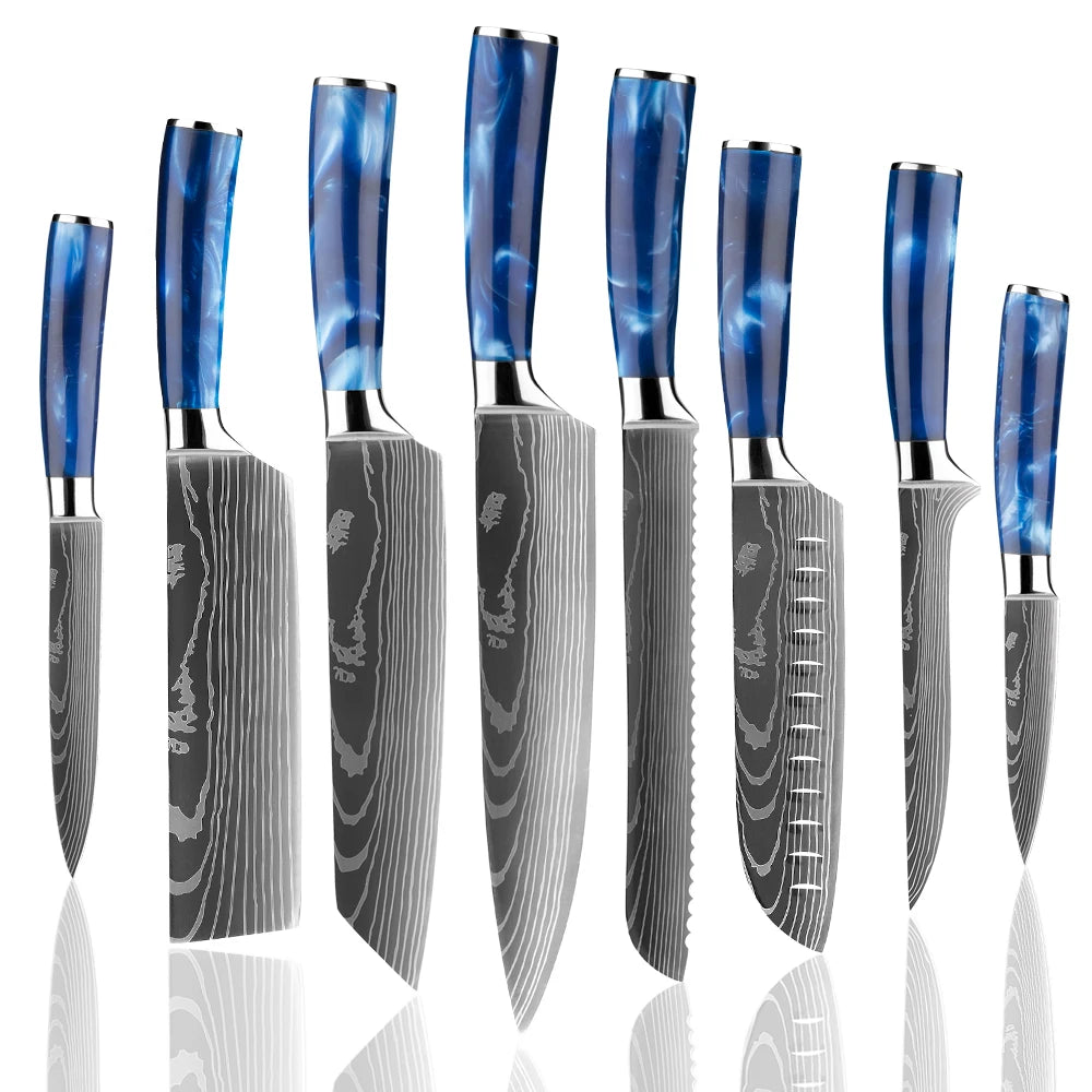 XITUO Chef Knife Stainless Steel Cutlery Kitchen Knives High Carbon Razor Sharp Blade Durable Cooking Tool Gift Wholesale MegaBDM