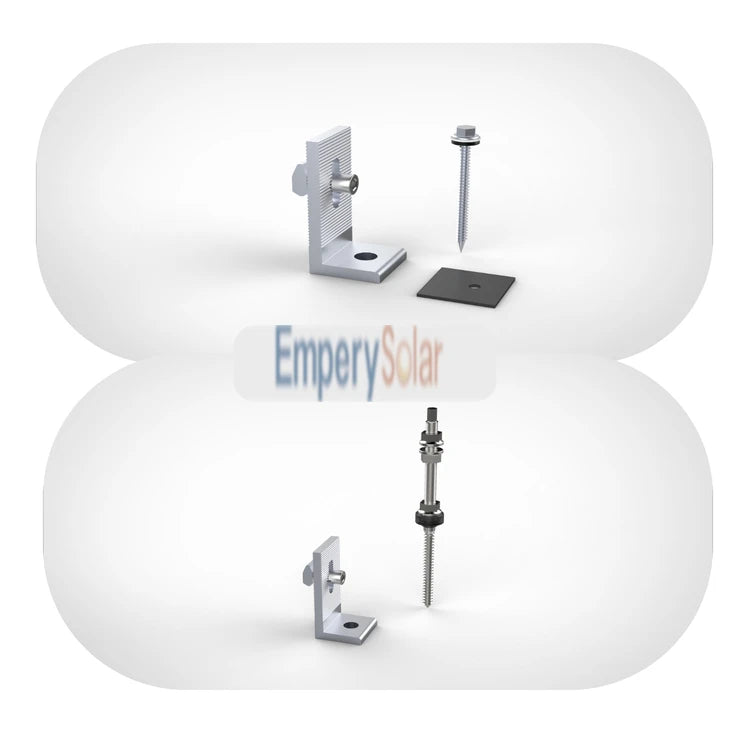 Customized by Manufacturer L Feet Hanger Bolt Solar Mounting Hook