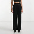 Advanced Fast Delivery Women Pants Suit Formal Pants Classic Pants for Girls Girls Black